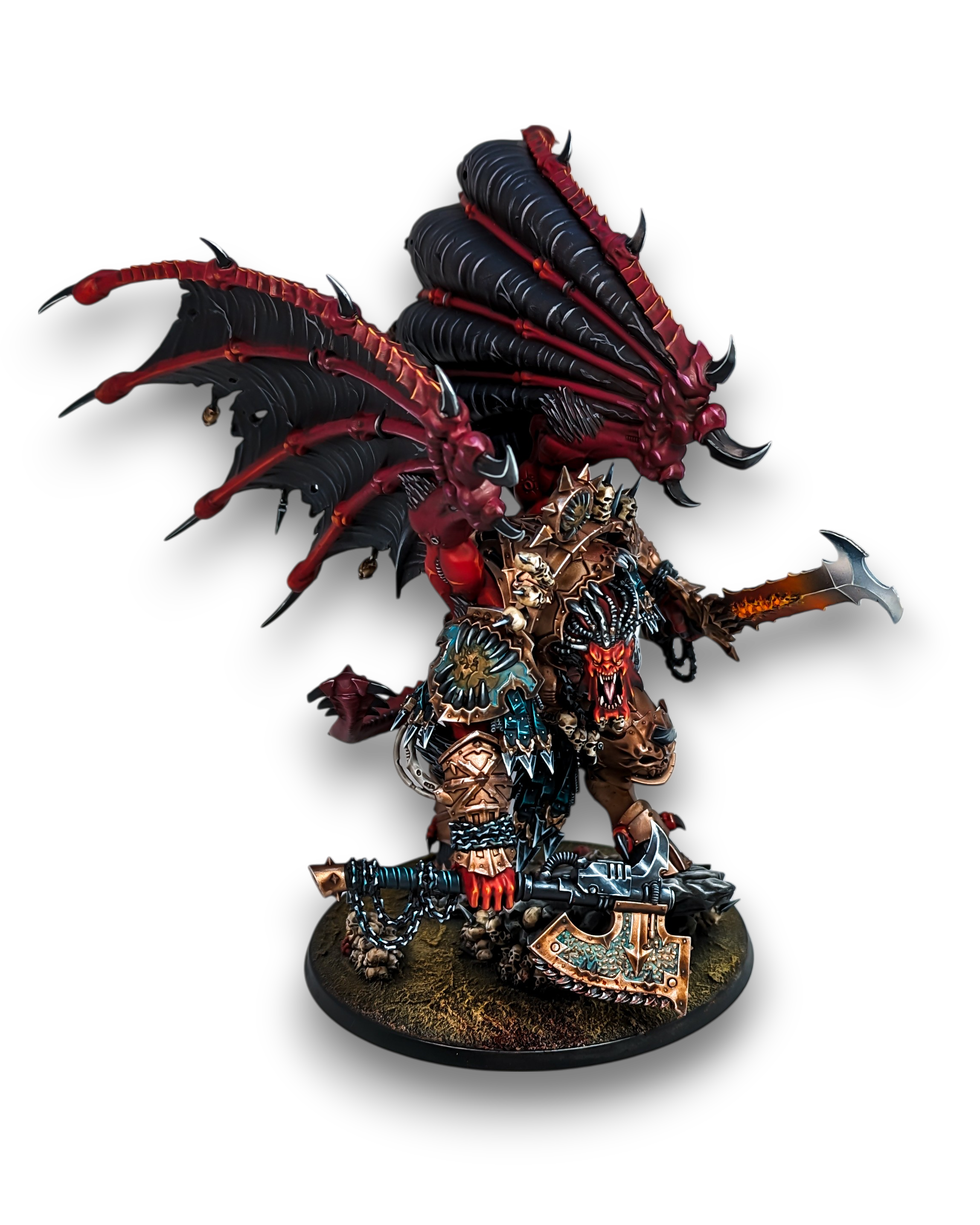 An image of Angron - Front