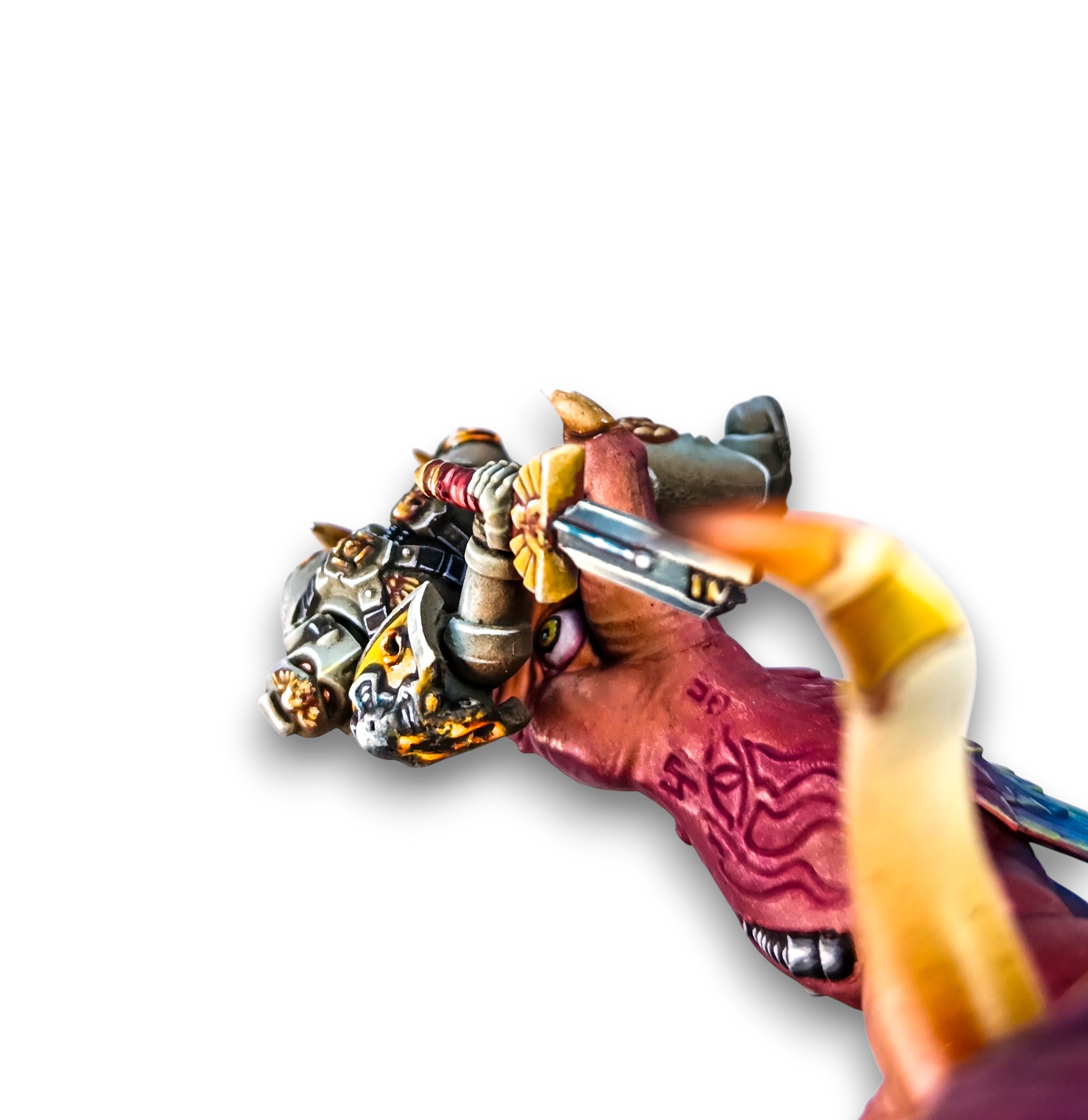An image of Magnus the Red - Soldier in Hand